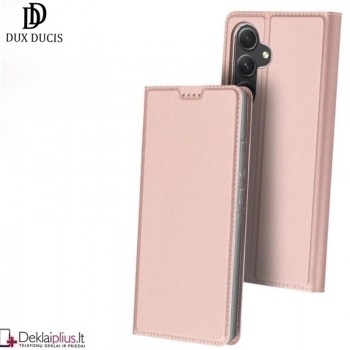 Dux Ducis Skin Pro dirbtinės odos dėklas - rausvas (Samsung A55 5G) Dux Ducis Skin Pro dirbtinės odos dėklas - rausvas (Samsung A55 5G)